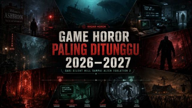 Game Horor 2026 Paling Dinanti: Silent Hill Townfall sampai Alien Isolation 2