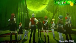 Suasana Dark Hour di Persona 3 Reload
