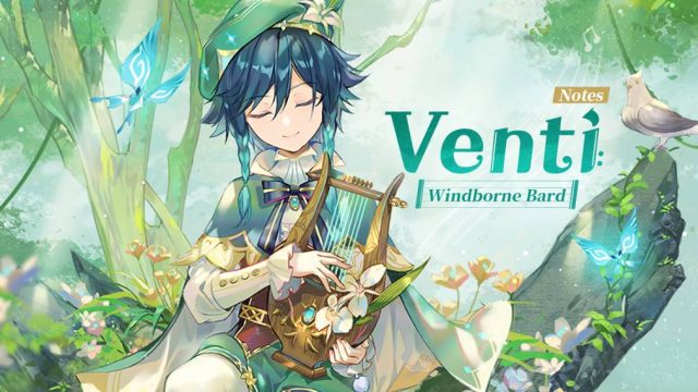 Build Venti Genshin Impact: Bard Tua Kembali Jadi Menace