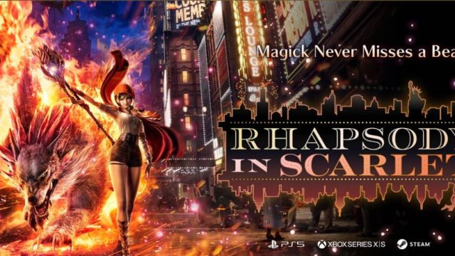 Rhapsody in Scarlet: Game Aksi Sihir Konami di New York